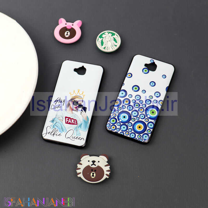 اصفهان جانبی-قاب فانتزی برجسته دخترانه هواوی Y6 Pro سری 6