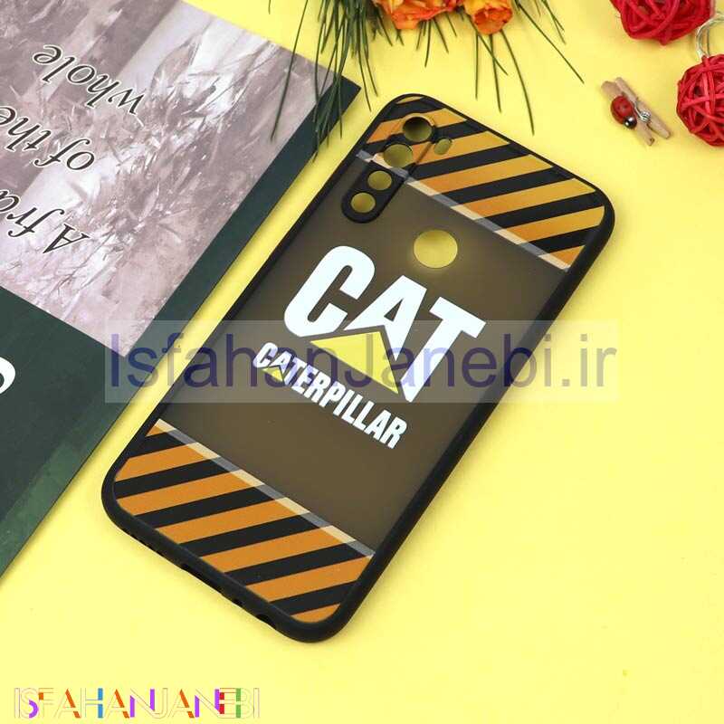 اصفهان جانبی-قاب PC مات محافظ لنزدار طرحدار CAT شیائومی Redmi Note 8