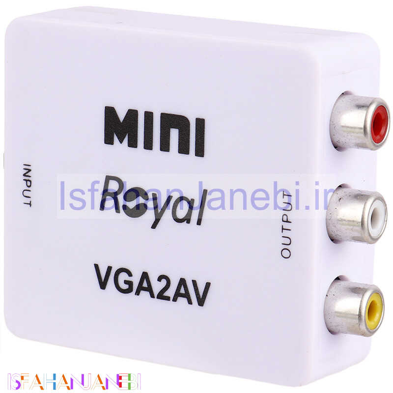 اصفهان جانبی-تبدیل Royal VGA to AV