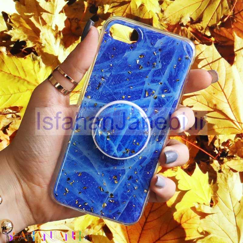 اصفهان جانبی-قاب رنگین کمانی پاپ سوکت دار خرچنگی کد6 آیفون 7/8