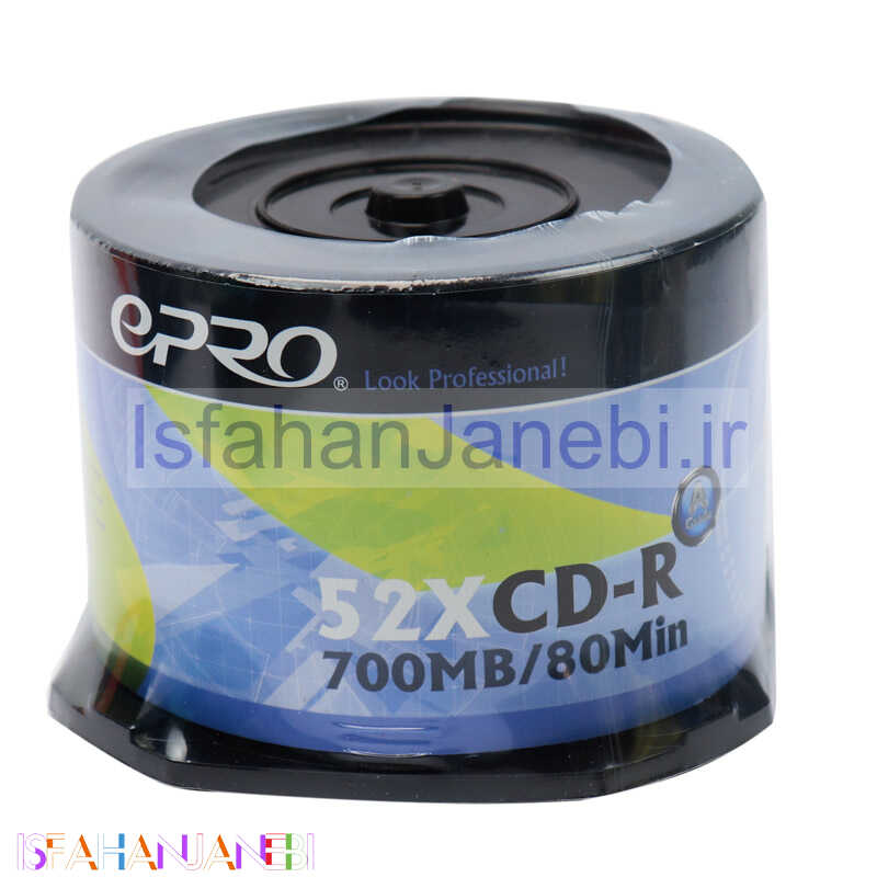 اصفهان جانبی-CD خام اپرو Epro Printable بسته 50 عددی