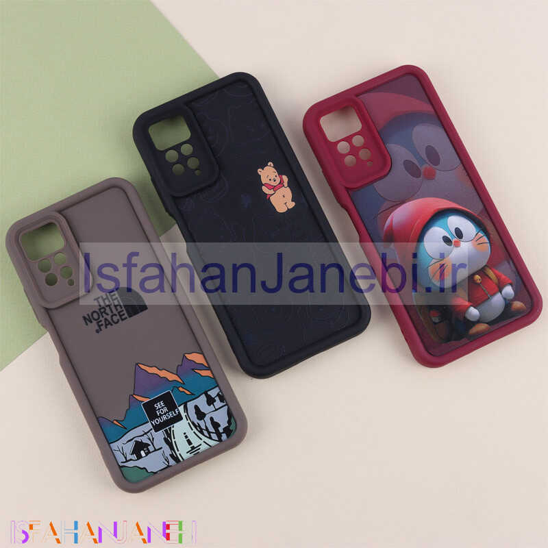 اصفهان جانبی-قاب سولید طرح دار محافظ لنزدار Xiaomi Redmi Note 12 Pro 4G