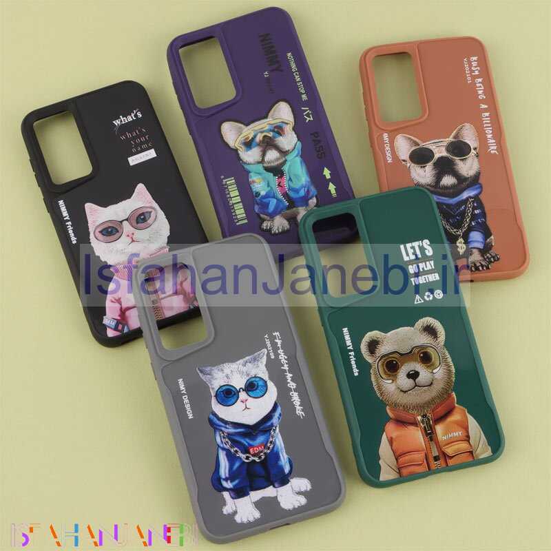 اصفهان جانبی-قاب سیلیکونی ژله ای طرح چاپی سامسونگ Galaxy A35