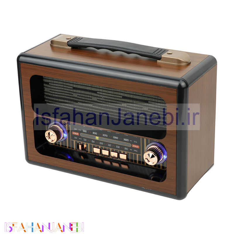 اصفهان جانبی-رادیو اسپیکر بلوتوثی رم و فلش خور Meier M-1915BT