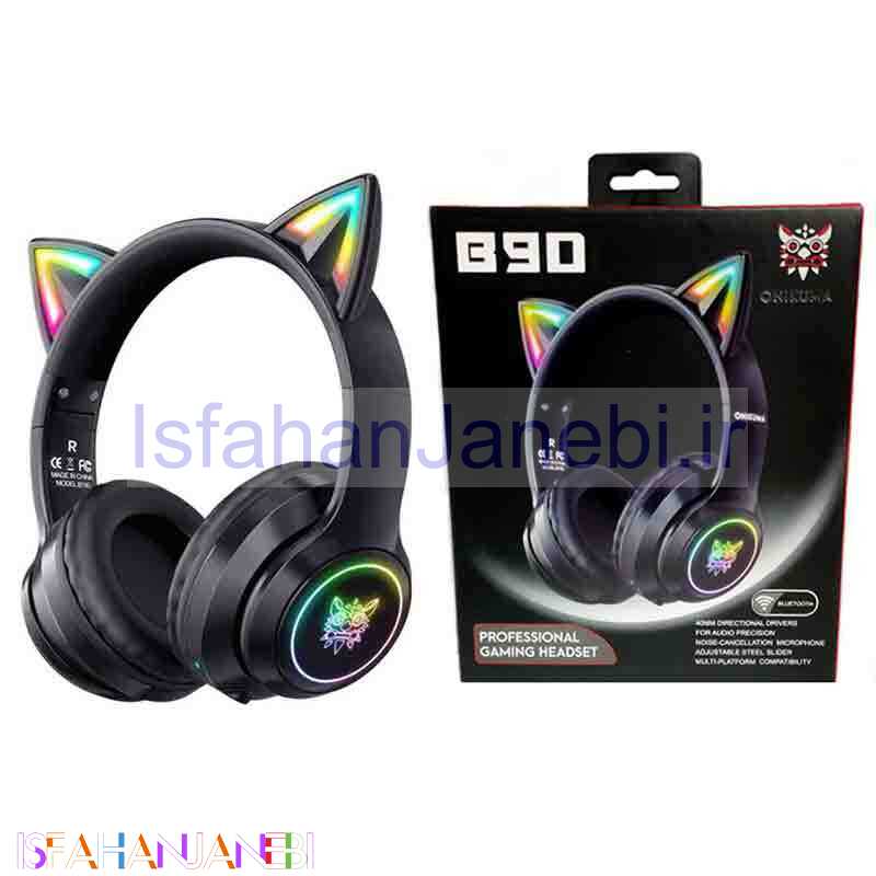 اصفهان جانبی-هدفون گیمینگ بلوتوثی اونیکوما B90