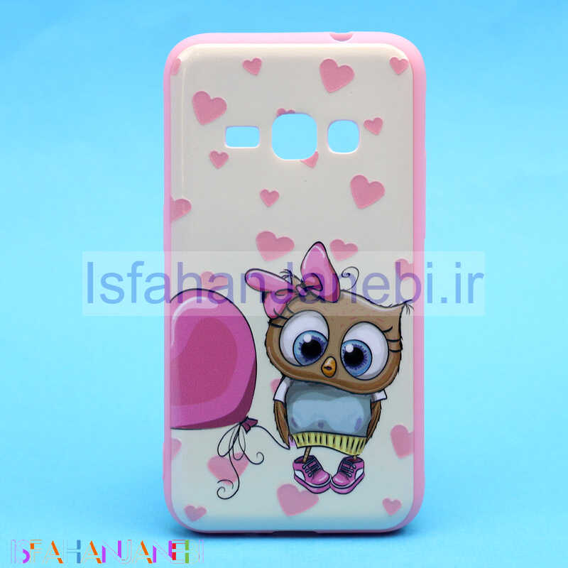 اصفهان جانبی-قاب فانتزی برجسته صورتی طرح کارتونی سامسونگ J1 2016