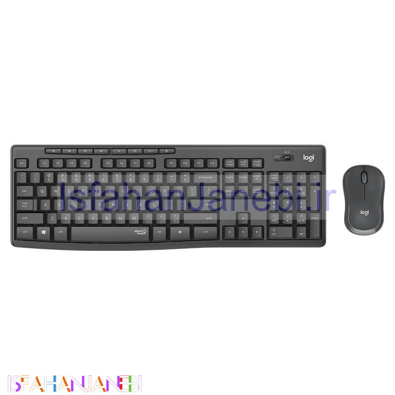 اصفهان جانبی-کیبورد و موس بی سیم لاجیتک MK295