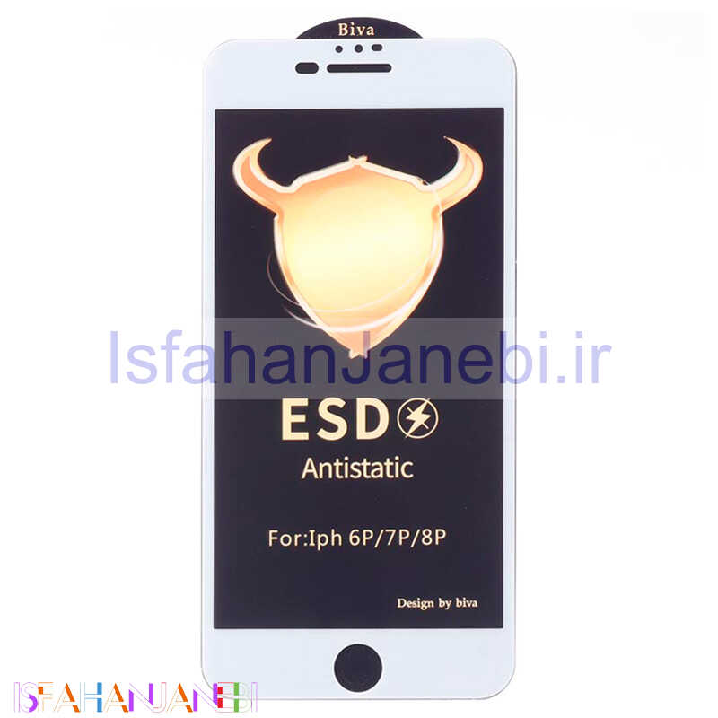 اصفهان جانبی-گلس ESD Anti Static بیوا iPhone 6 Plus / 6s Plus سفید