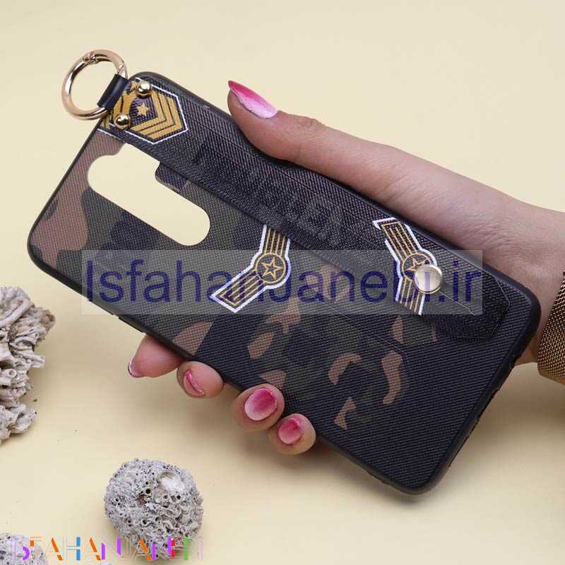 اصفهان جانبی-قاب طرحدار هولدر دستی کد9 شیائومی Redmi Note 8 Pro