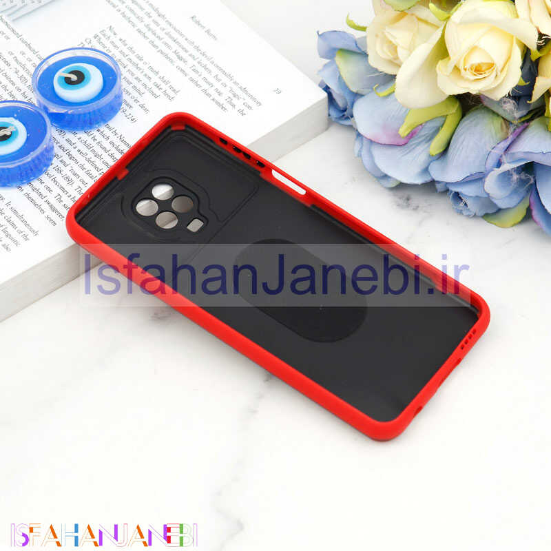 اصفهان جانبی-قاب ضد ضربه محافظ لنزدار کشویی هولدر دار بتمن کلاسیک Xiaomi Redmi Note 9s