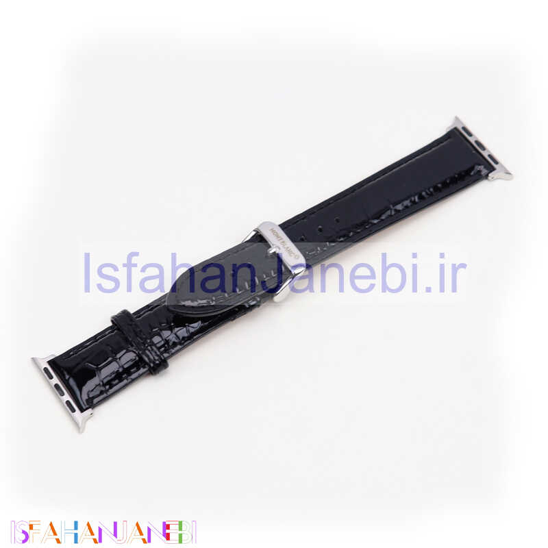 اصفهان جانبی-بند اپل واچ مونت بلانک براق 38/40mm مشکی