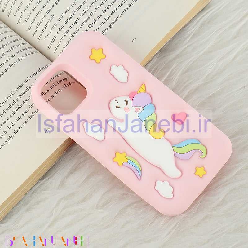 اصفهان جانبی-قاب سیلیکونی آیفون iPhone 12 / 12 Pro طرح اسب تک شاخ