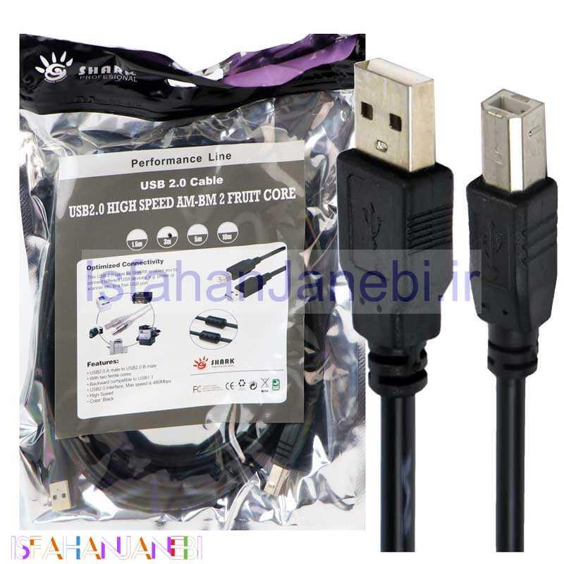 اصفهان جانبی-کابل پرینتر Shark 3m