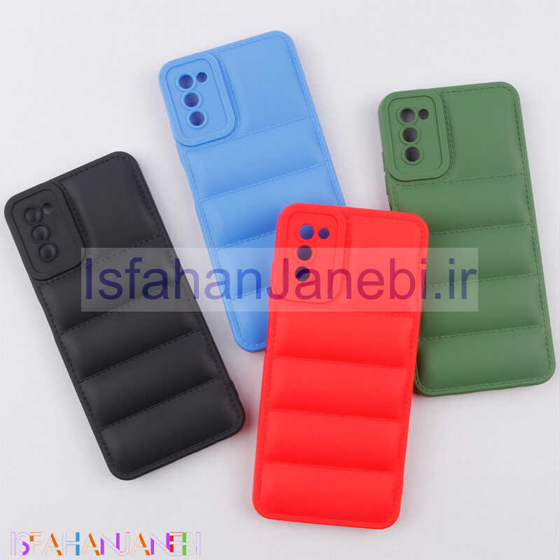 اصفهان جانبی-قاب پافر ژله ای سامسونگ Galaxy A02s / A03s محافظ لنزدار