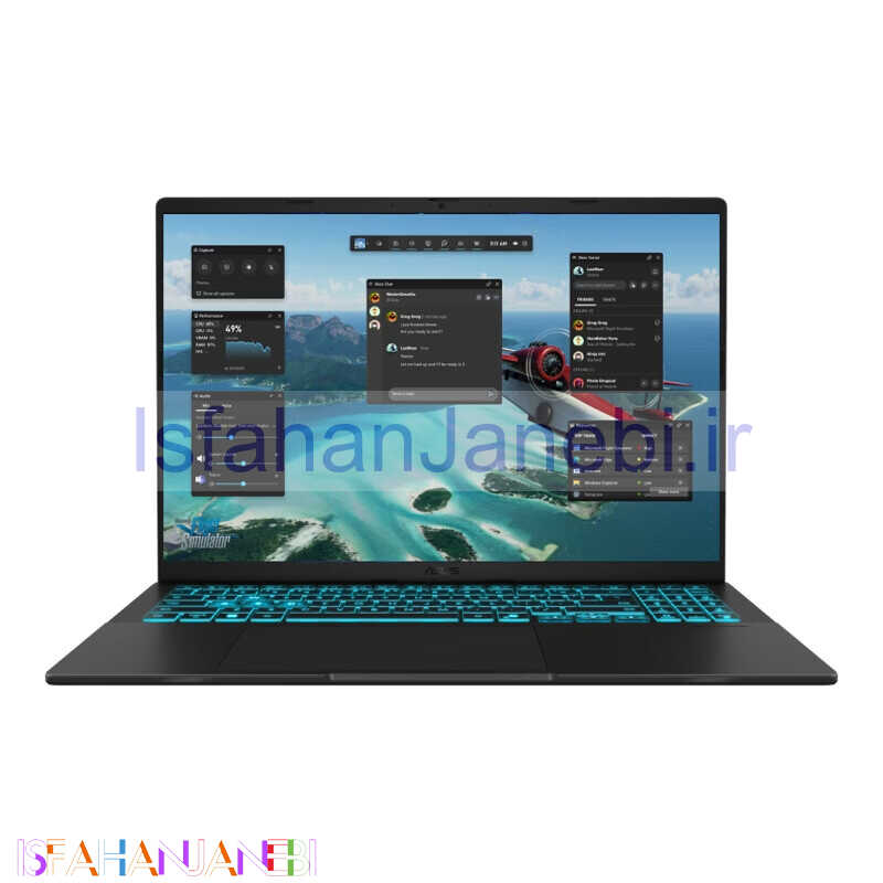 اصفهان جانبی-لپ تاپ ایسوس 16 اینچی V16 V3607VU Core 5 210H 16GB 512GB SSD RTX4050
