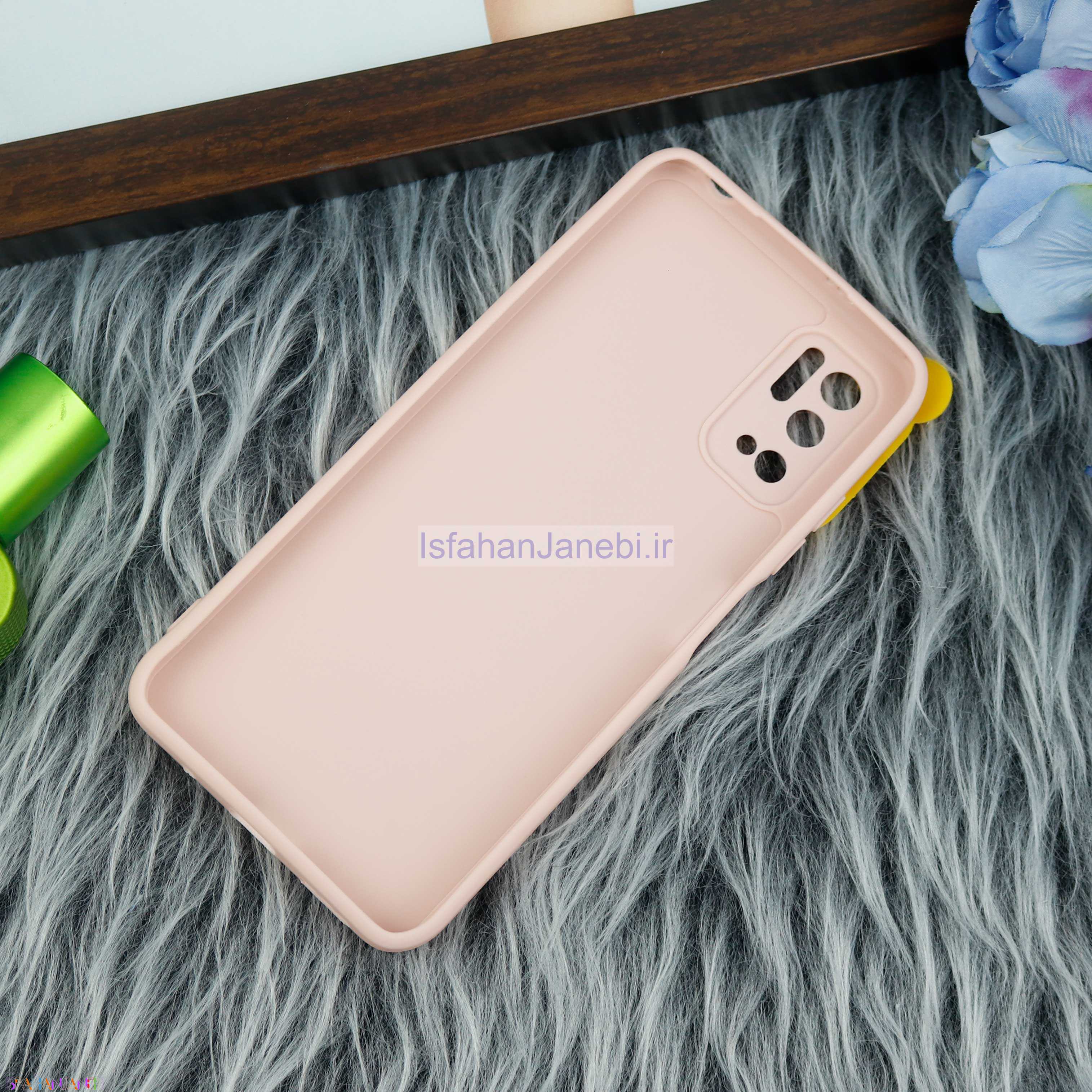 اصفهان جانبی-قاب سیلیکونی عروسکی محافظ لنزدار طرح Pooh شیائومی Xiaomi Poco M3 Pro