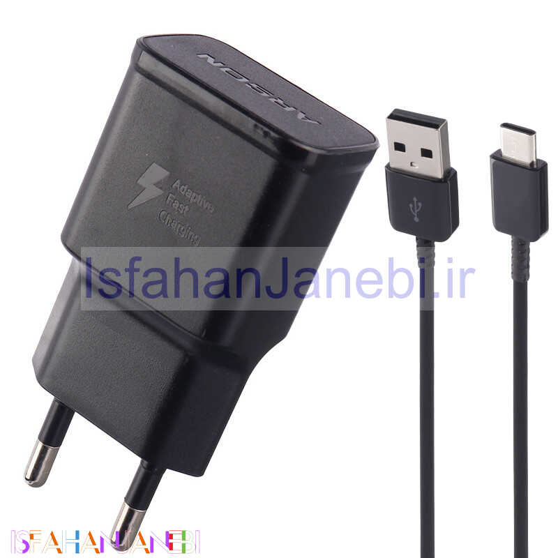 اصفهان جانبی-شارژر دیواری فست شارژ Arson S10 2A 10W + کابل تایپ سی