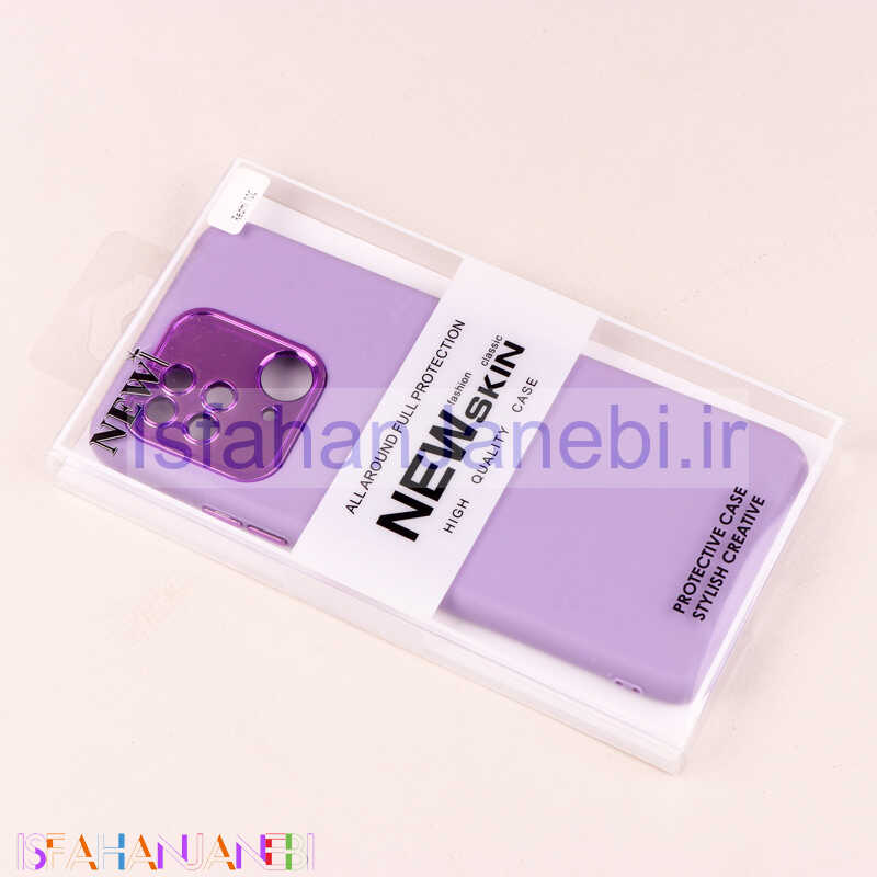 اصفهان جانبی-قاب طرح سیلیکونی محافظ لنزدار براق Xiaomi Redmi 10C