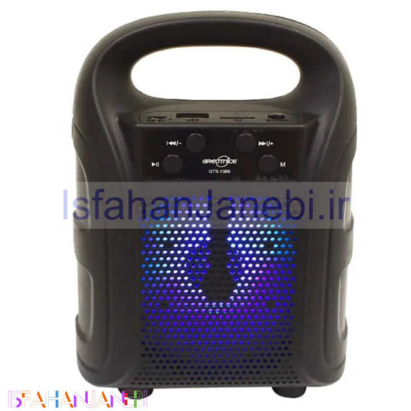 اصفهان جانبی-اسپیکر بلوتوثی رم و فلش خور Greatnice Extra Bass GTS-1386