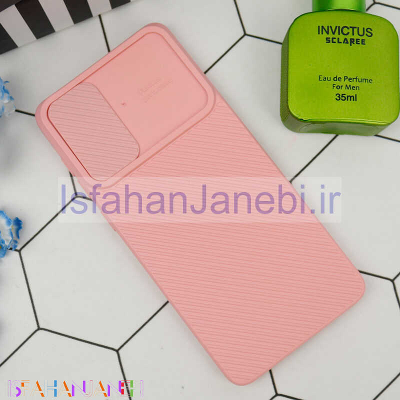 اصفهان جانبی-قاب سیلیکونی کبریتی محافظ لنزدار کشویی Samsung Galaxy A71