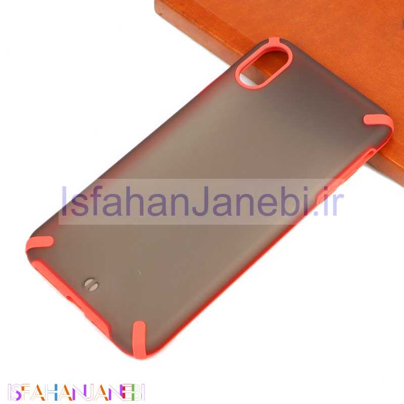 اصفهان جانبی-قاب PC مات iPhone XS Max قرمز سری B