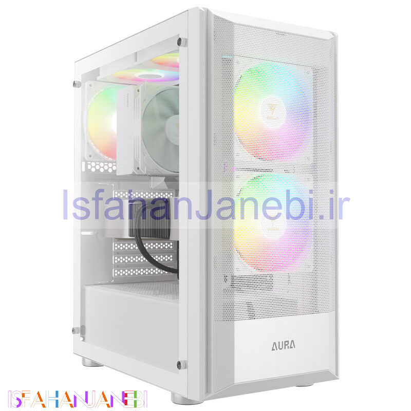 اصفهان جانبی-کیس کامپیوتر گیم دیاس Gamdias Aura GC6 WH