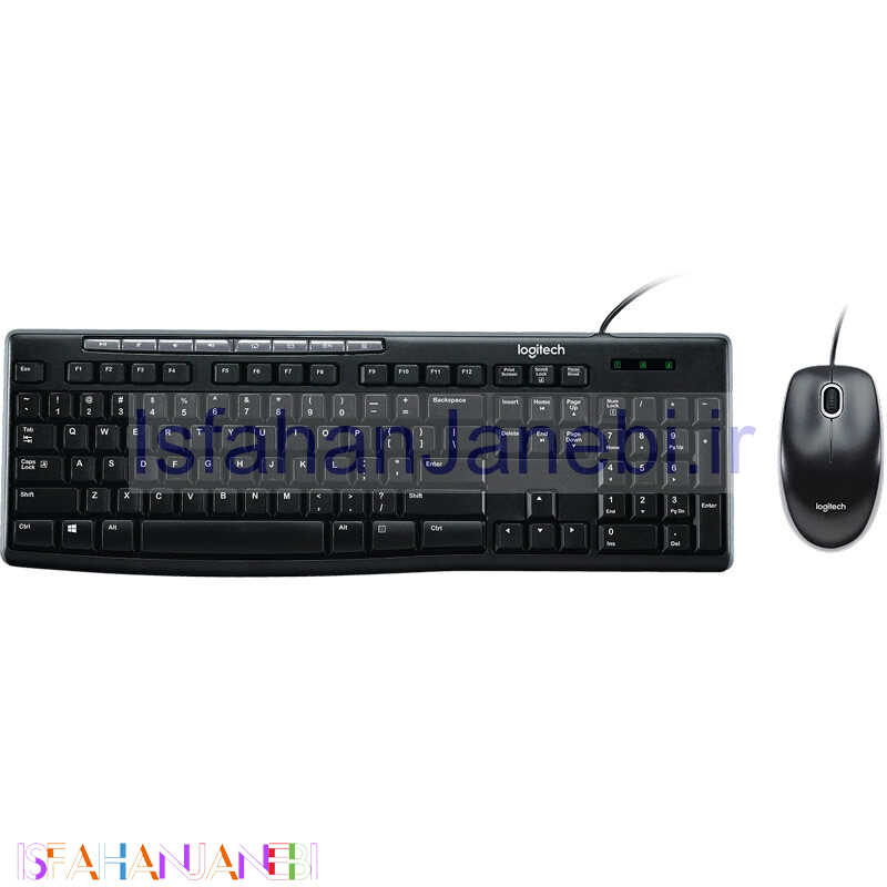 اصفهان جانبی-کیبورد و موس لاجیتک MK200