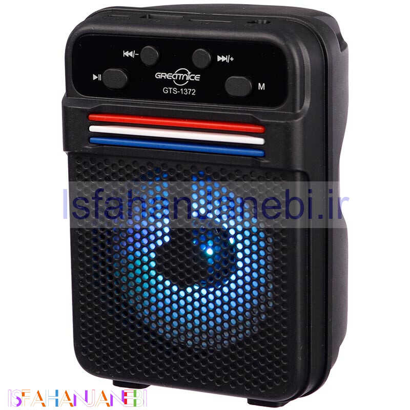 اصفهان جانبی-اسپیکر بلوتوثی رم و فلش خور Greatnice GTS-1372