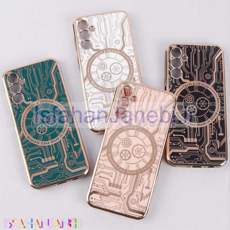 اصفهان جانبی-قاب My Case طرح دار MagSafe محافظ لنزدار Samsung Galaxy A14 4G / A14 5G