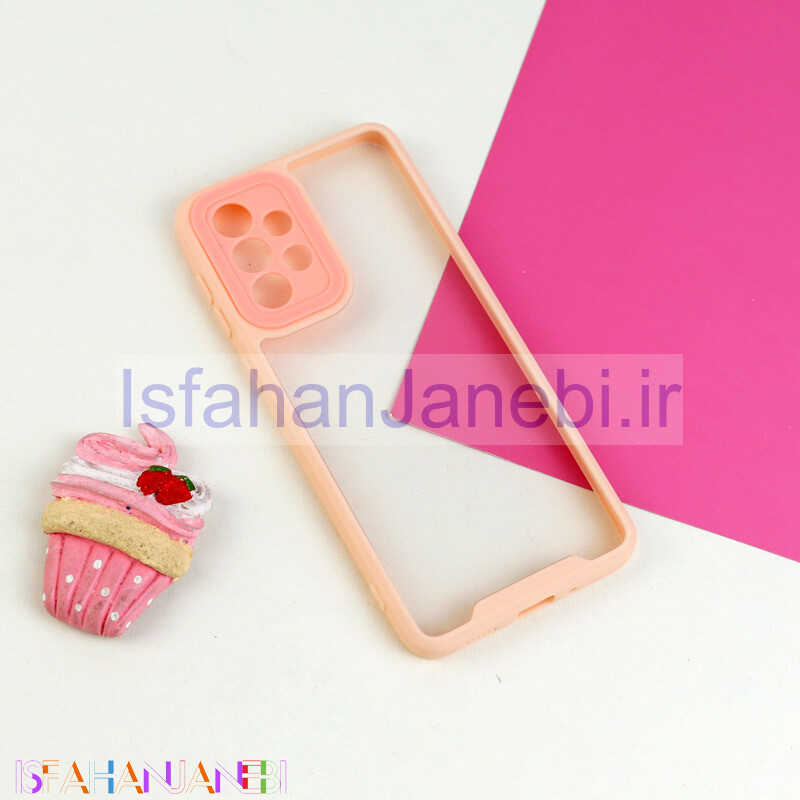 اصفهان جانبی-قاب ضد ضربه پشت شفاف Q.Series محافظ لنزدار Samsung Galaxy A33 5G