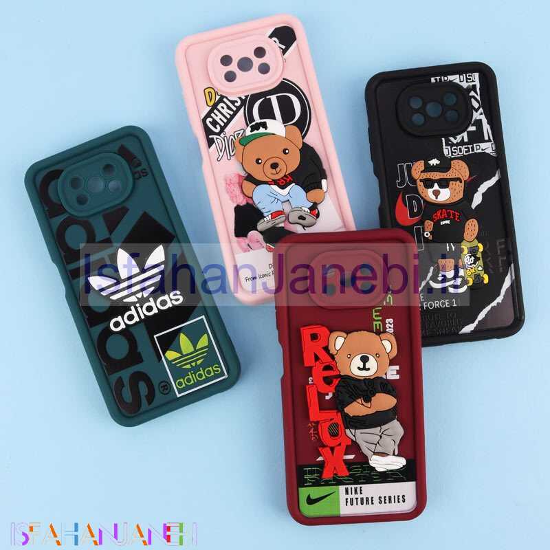 اصفهان جانبی-قاب سولید شیائومی Poco X3 / X3 NFC / X3 Pro برجسته محافظ لنزدار