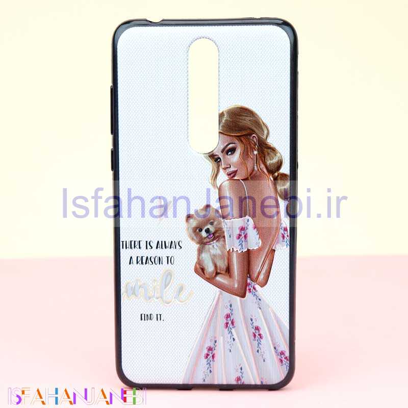 اصفهان جانبی-قاب فانتزی برجسته کد7 نوکیا Nokia 3.1 Plus سری P