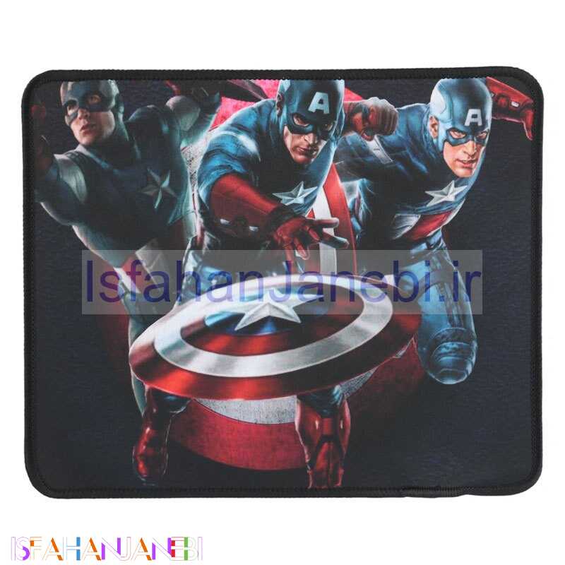 اصفهان جانبی-پد موس D-Net DT-X18 21*25cm طرح کاپیتان آمریکا