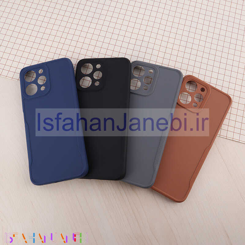 اصفهان جانبی-قاب ژله ای Defender شیائومی Redmi 12 محافظ لنزدار