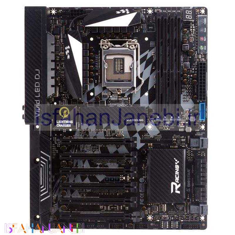 اصفهان جانبی-مادربرد بایوستار Z270GT8 DDR4