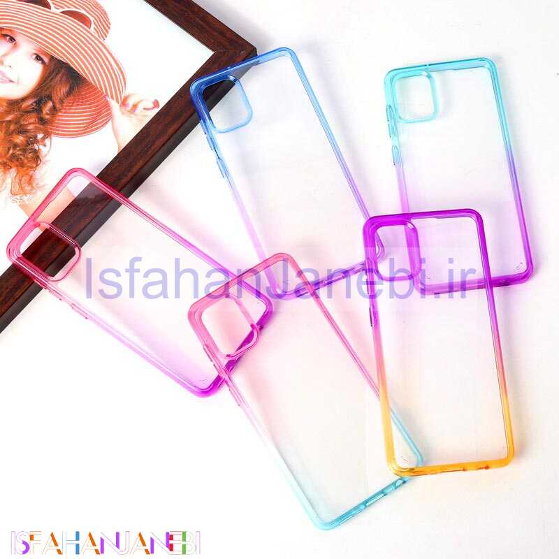 اصفهان جانبی-قاب ضد ضربه دور رنگی Samsung Galaxy A31