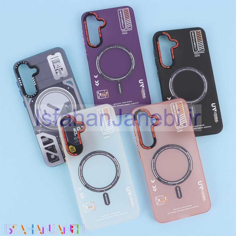 اصفهان جانبی-قاب فانتزی Sector طرح دار Samsung Galaxy A55