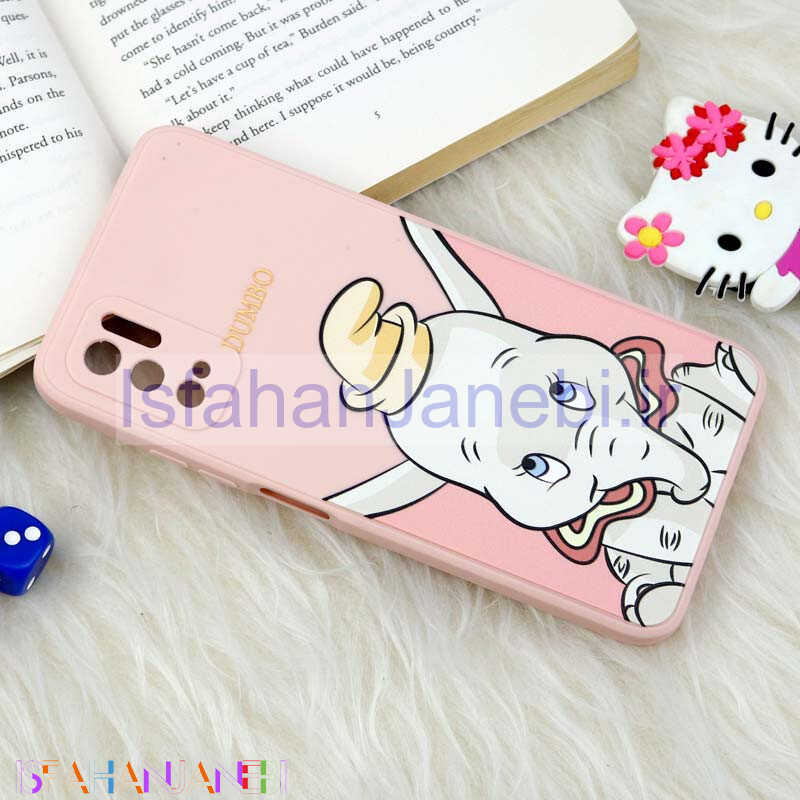 اصفهان جانبی-قاب سیلیکونی عروسکی محافظ لنزدار طرح دامبو Xiaomi Poco M3 Pro
