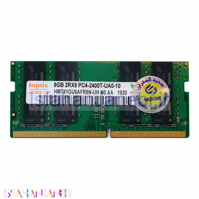 اصفهان جانبی-رم لپ تاپ هاینیکس Hynix DDR4 8GB 2400MHz