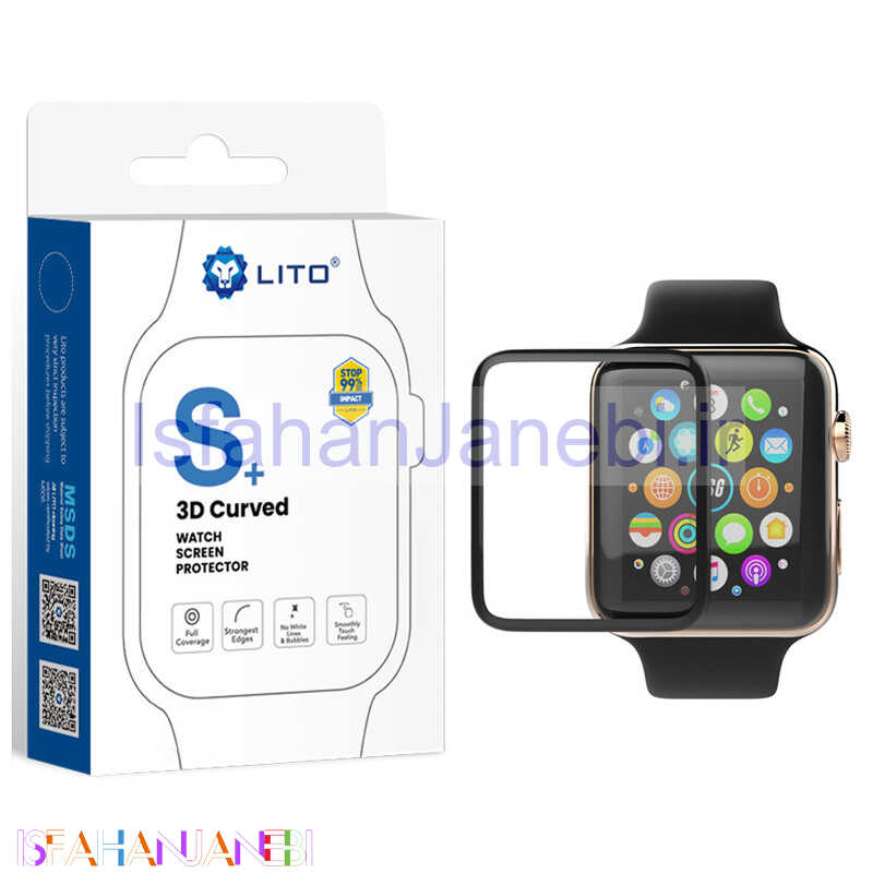 اصفهان جانبی-گلس اپل واچ لیتو LITO Apple Watch S+ 44mm