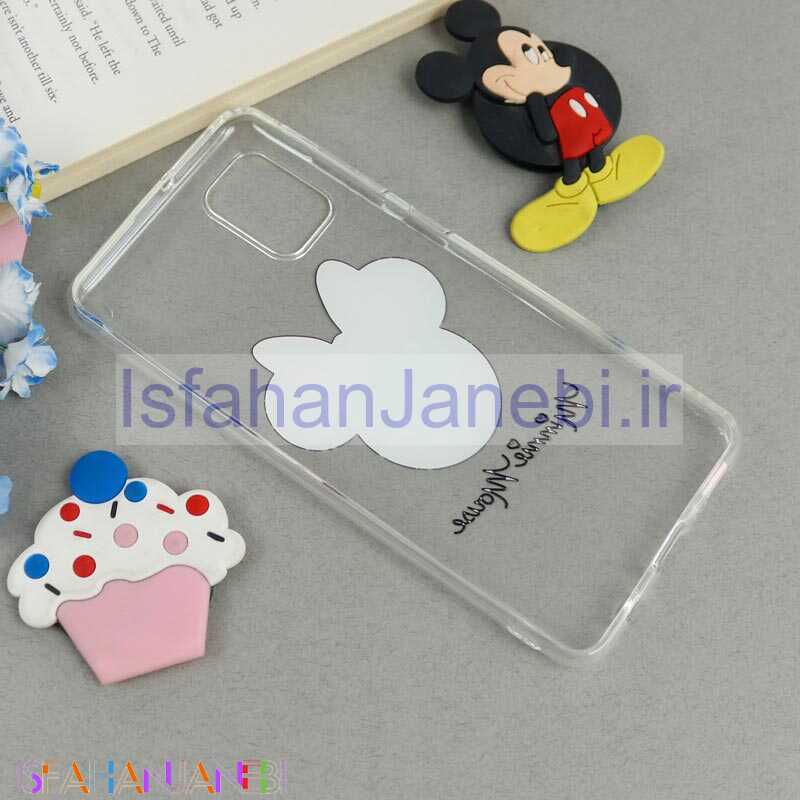 اصفهان جانبی-قاب ژله ای شفاف طرحدار مینی موس Samsung Galaxy A31