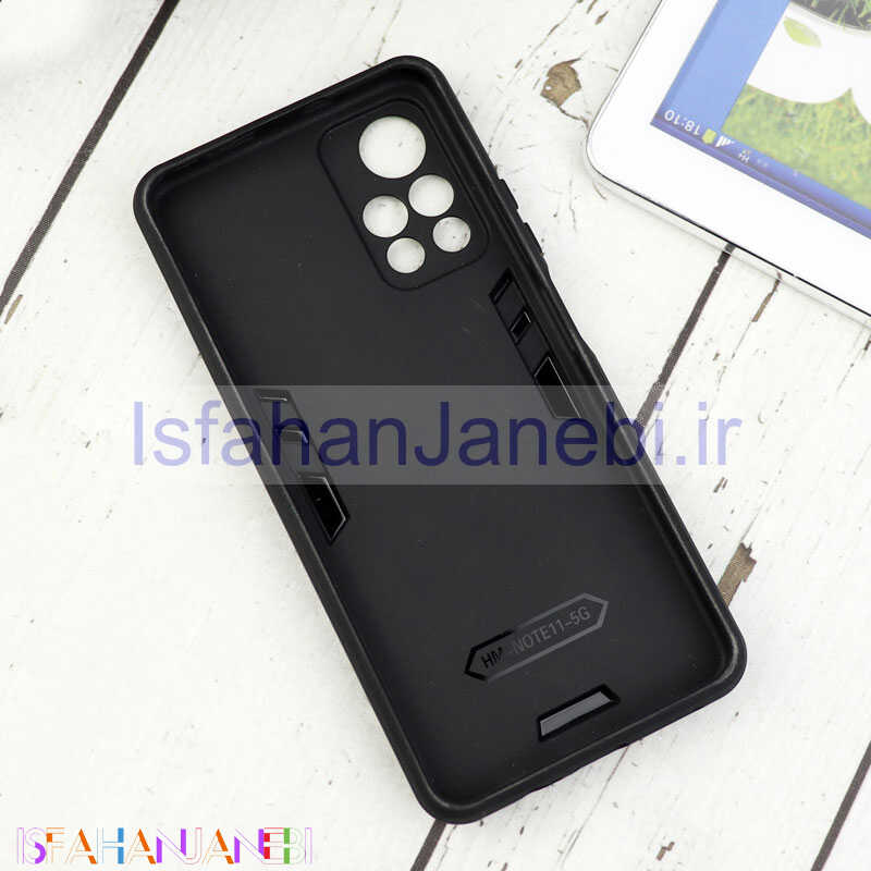 اصفهان جانبی-قاب ضد ضربه محافظ لنزدار هولدر دار بتمن Xiaomi Redmi 10 سری F