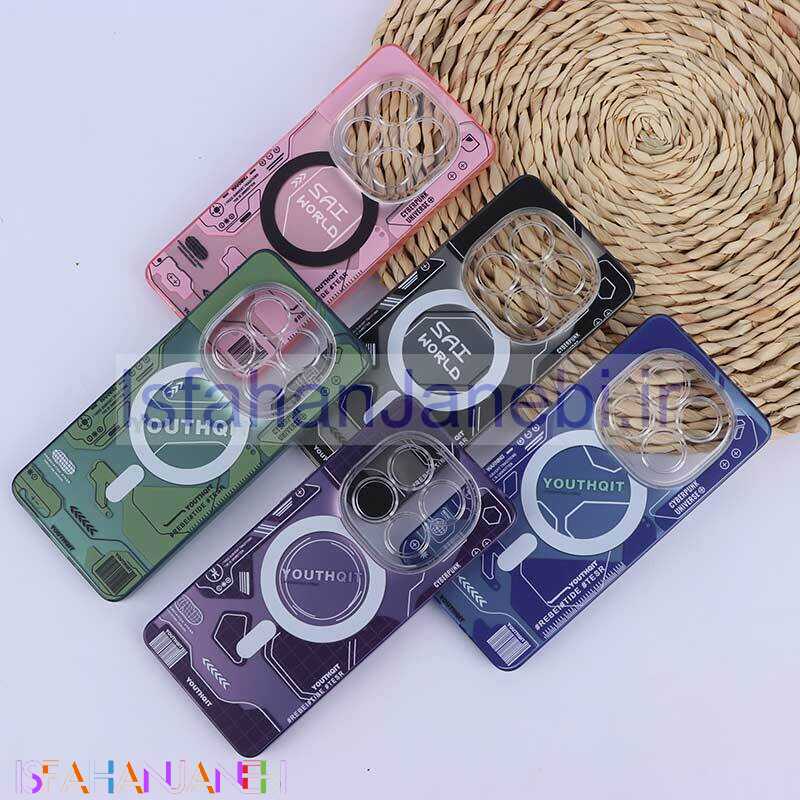 اصفهان جانبی-قاب Youthqit شیائومی Redmi Note 14 Pro 5G محافظ لنزدار طرح برد