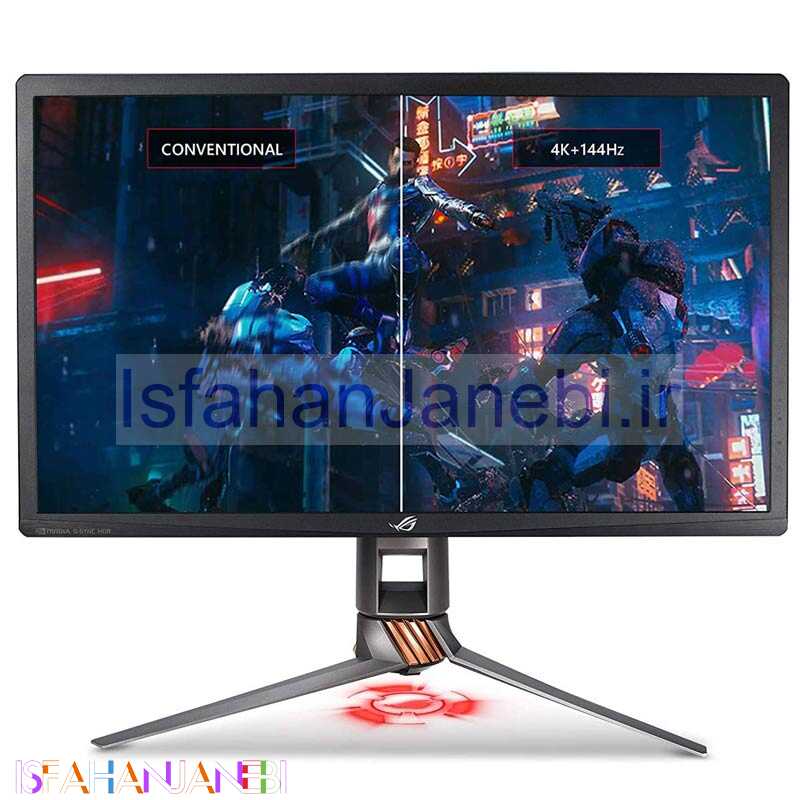 اصفهان جانبی-مانیتور گیمینگ ایسوس ROG PG27UQ سایز 27 اینچ