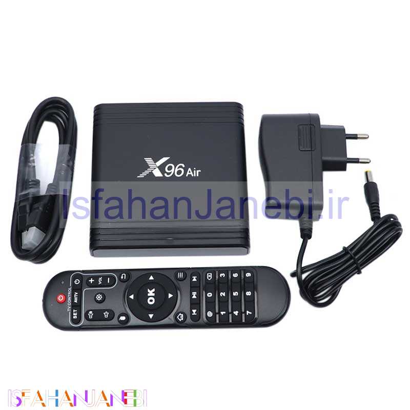 اصفهان جانبی-اندروید باکس X96 Air 16GB + ریموت کنترل