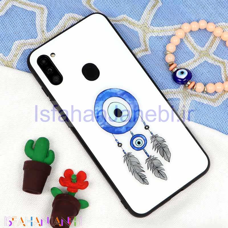 اصفهان جانبی-قاب پشت گلسی طرح چشم و نظر Samsung A11