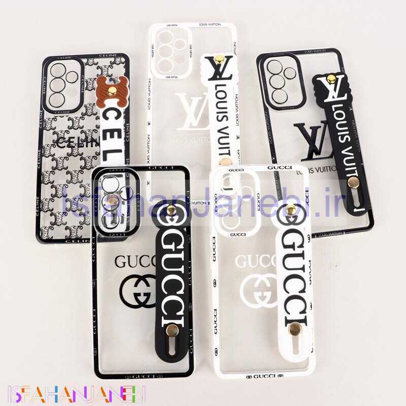 اصفهان جانبی-قاب شفاف فانتزی دستبندی محافظ لنزدار Samsung Galaxy A53 5G