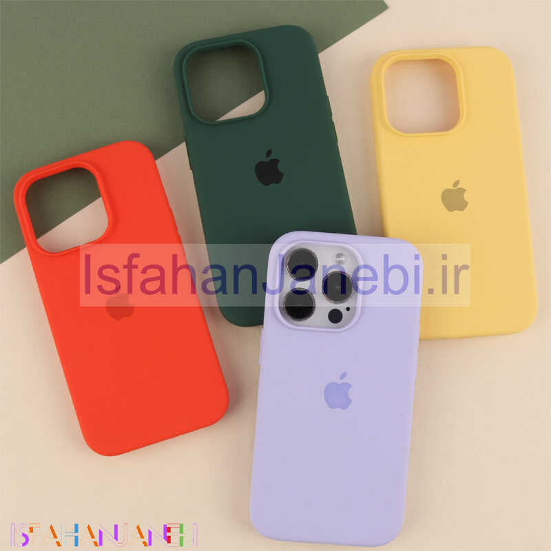اصفهان جانبی-قاب سیلیکونی اصلی iPhone 14 Pro