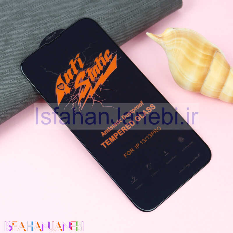 اصفهان جانبی-گلس Anti Static آیفون iPhone 13 / 13 Pro