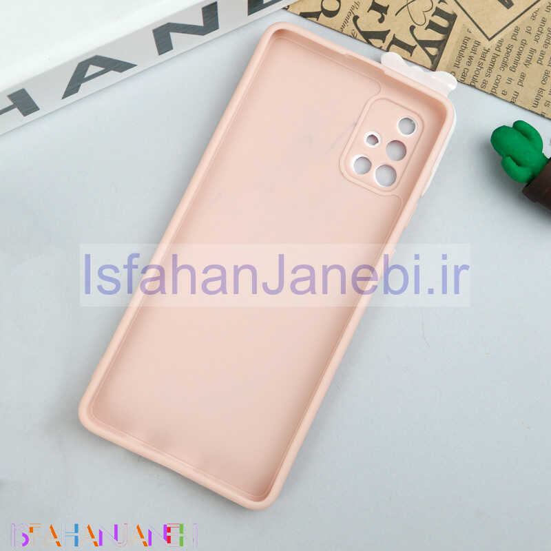 اصفهان جانبی-قاب سیلیکونی عروسکی محافظ لنزدار طرح Daisy سامسونگ Samsung A71